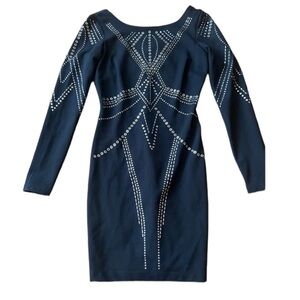 Used once beautiful Bebe dress size M